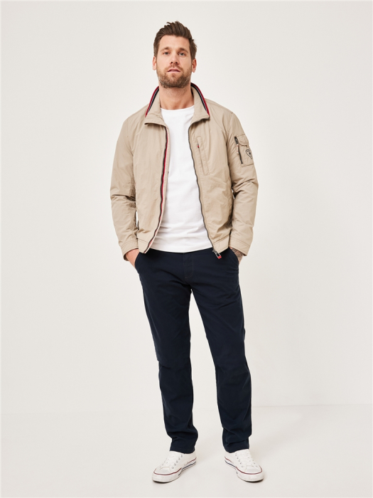 Pantaloni chino barbati REDPOINT Odessa  Modern bleumarin [3]