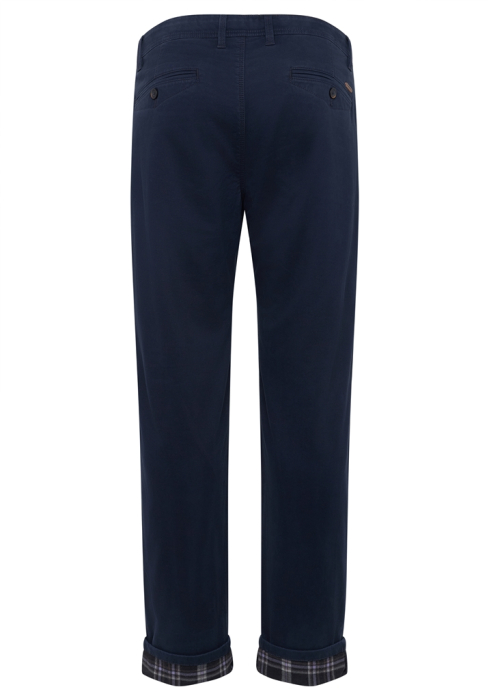 Pantaloni termici bumbac chino barbati REDPOINT Odessa Thermo bleumarin [3]