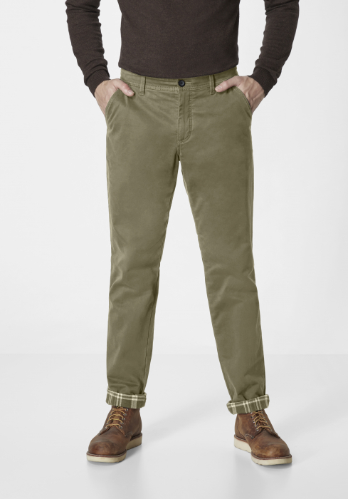 Pantaloni caldurosi bumbac barbati REDPOINT Odessa Thermo oliv [4]
