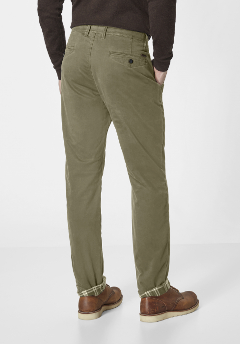 Pantaloni caldurosi bumbac barbati REDPOINT Odessa Thermo oliv [5]