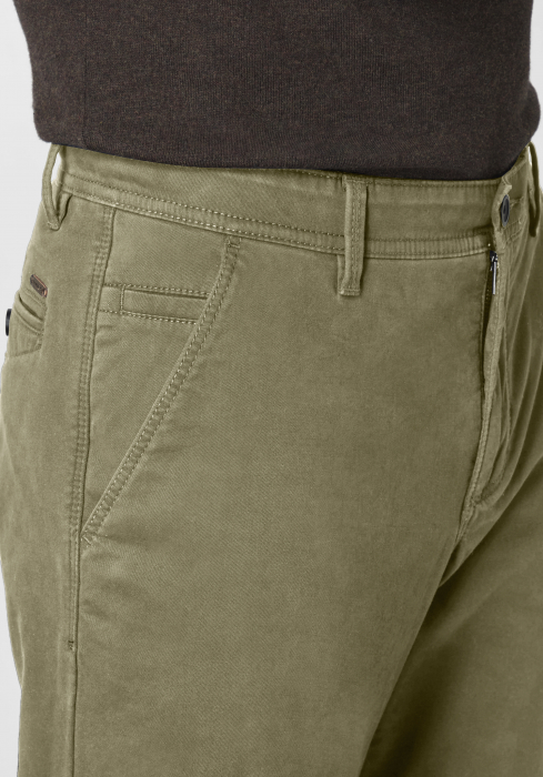 Pantaloni caldurosi bumbac barbati REDPOINT Odessa Thermo oliv [6]