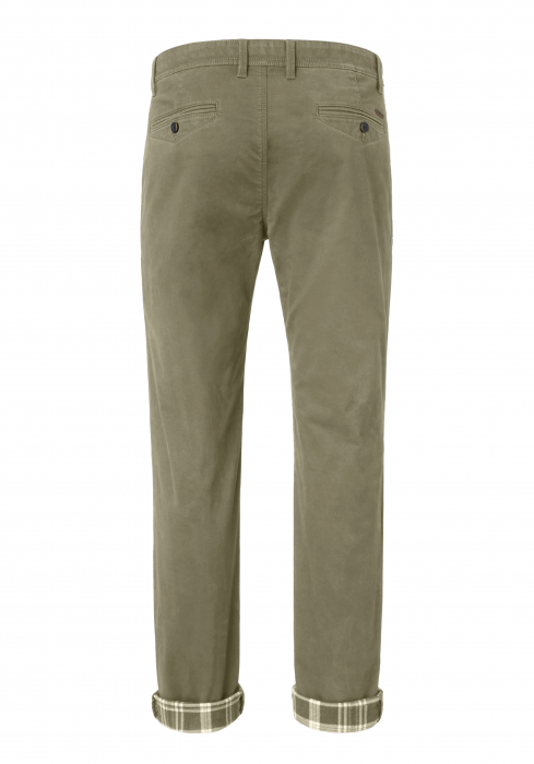 Pantaloni caldurosi bumbac barbati REDPOINT Odessa Thermo oliv [3]