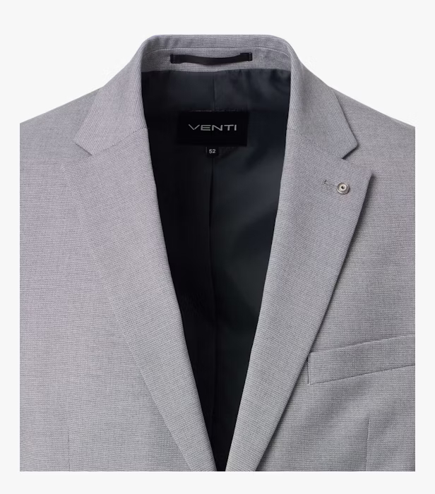Sacou costum mix&match barbati VENTI gri deschis [3]