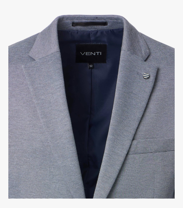 Sacou costum mix&match barbati VENTI albastru gri [3]