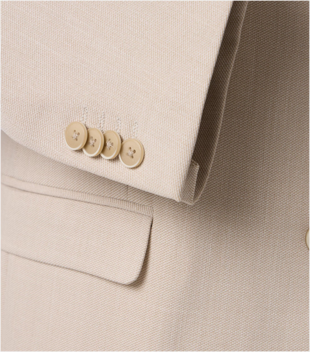 Sacou costum mix&match barbati VENTI bej deschis [5]