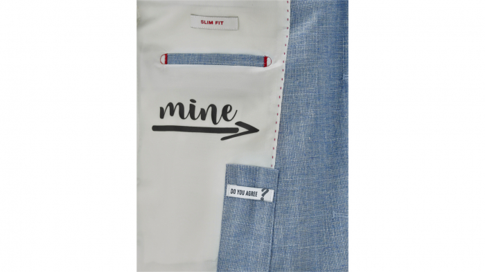 Sacou m&m Slim Paul 20.170S0/61 bleu 54 [4]