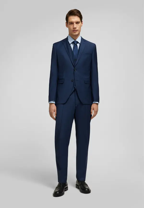 Sacou costum mix&match HECHTER Slim XTEN 100180/680 bleumarin [6]