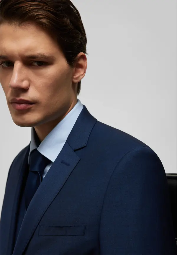Sacou costum mix&match HECHTER Slim XTEN 100180/680 bleumarin [8]