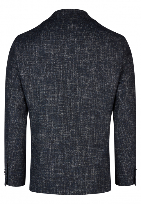 Sacou barbati HECHTER ModernFit bleumarin structurat [2]