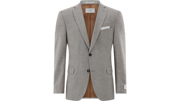 Sacou barbati lana CARL GROSS Modern Fit Tomson bej [1]