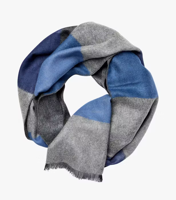 Fular barbati CASA MODA gri/albastru [1]