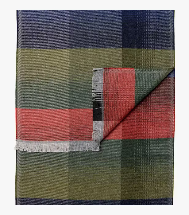 Fular barbati CASA MODA dungi rosu/verde [2]