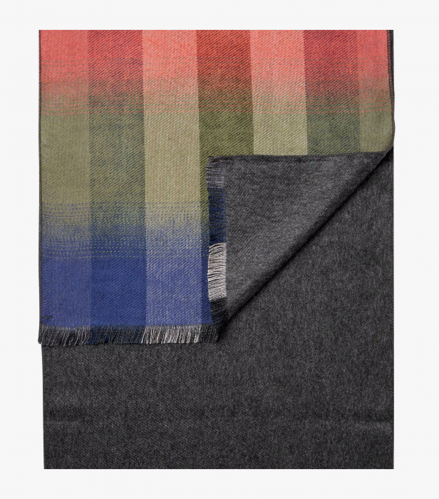 Fular barbati CASA MODA dungi verde/antracit [2]