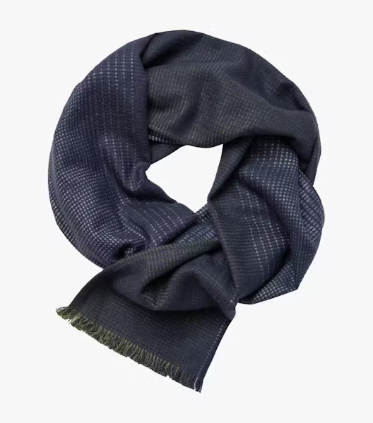 Fular barbati CASA MODA dungulite bleumarin/verde [1]