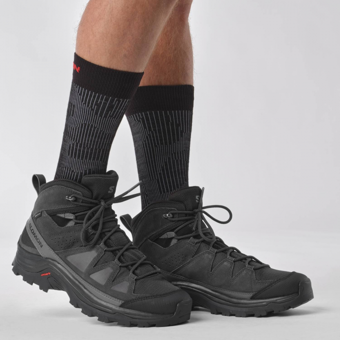 Ghete drumetie barbati SALOMON QUEST ROVE Gore-Tex Negru [4]