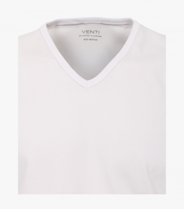 Tricou bumbac anchior barbati VENTI - set 2 bucati alb [3]