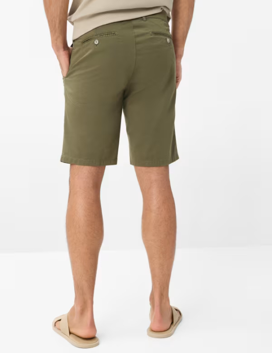 Pantaloni scurti bermuda bumbac/lyocell barbati BRAX BOZEN B kaki [3]