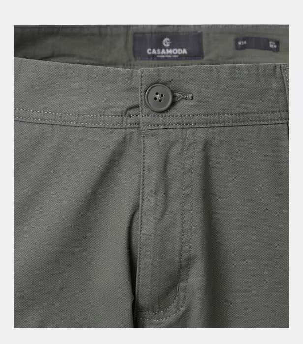 Pantaloni scurti cargo bumbac barbati CASA MODA BEN verde [3]