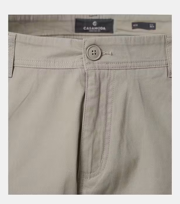Pantaloni scurti cargo bumbac barbati CASA MODA BEN bej [3]