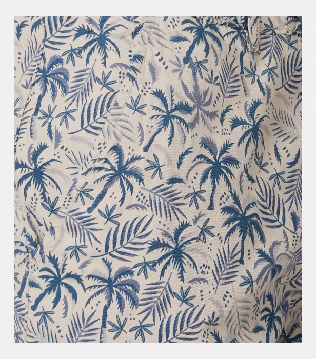 Pantaloni in/bumbac chino scurti bermuda barbati CASA MODA bej palmieri [3]