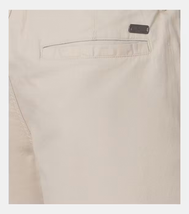 Pantaloni in/bumbac chino scurti bermuda barbati CASA MODA bej [4]