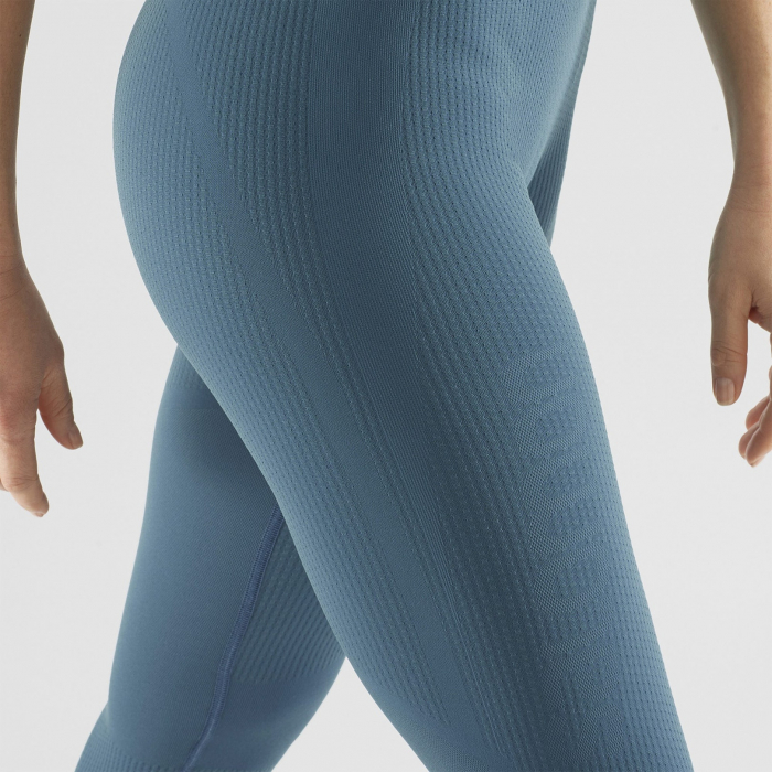 Colanti termici femei SALOMON ESSENTIAL WARM turcoaz [5]