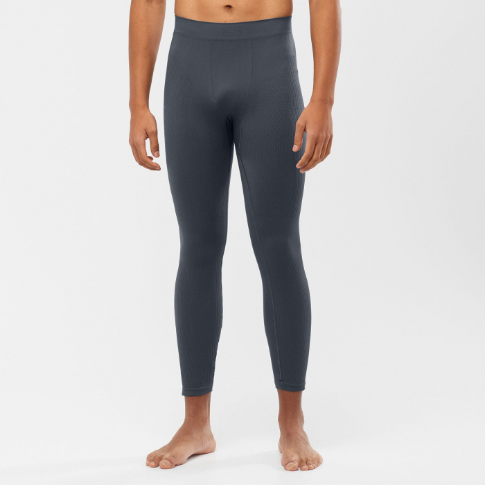 Colanti termici barbati SALOMON ESSENTIAL WARM gri [2]