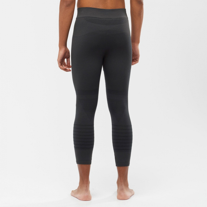 Colanti termici lana barbati SALOMON ESSENTIAL WOOL negru [3]