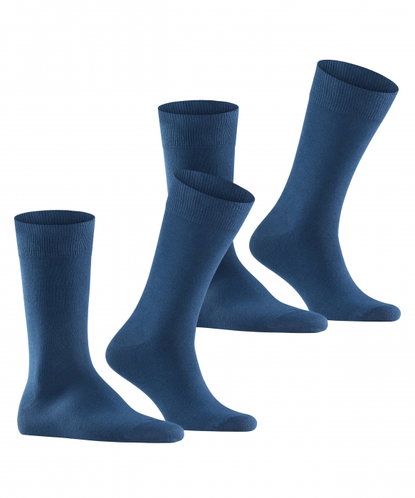 Set sosete barbati BURLINGTON Everyday 2 perechi albastru inchis uni 40-46 [4]