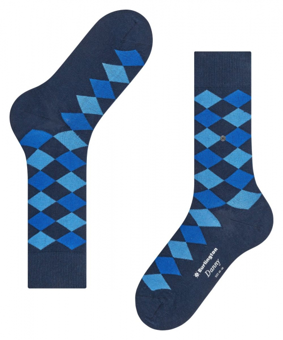 Sosete barbati BURLINGTON Danny albastru 40-46 [5]