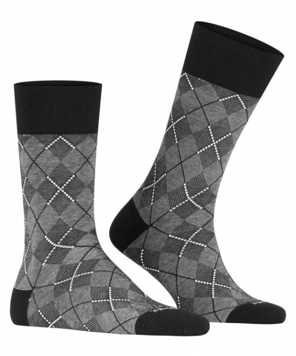 Sosete barbati BURLINGTON Carrington negru 40-46 [3]