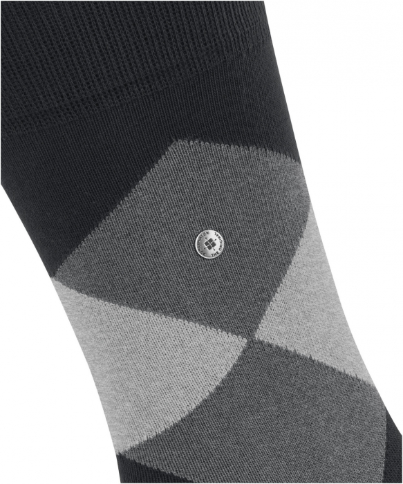 Sosete barbati BURLINGTON Clyde negru 40-46 [4]