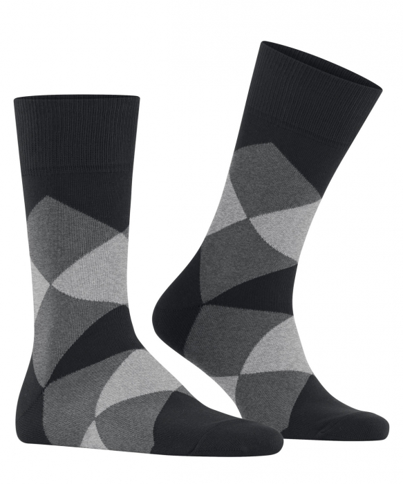 Sosete barbati BURLINGTON Clyde negru 40-46 [3]