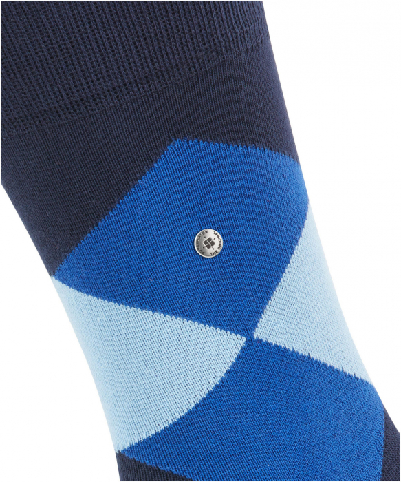 Sosete barbati BURLINGTON Clyde albastru 40-46 [4]
