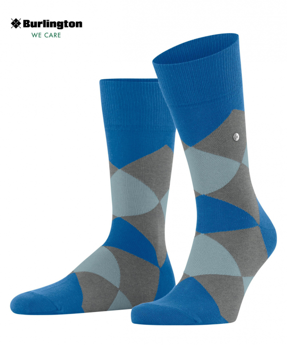 Sosete barbati BURLINGTON Clyde albastru deschis 40-46 [1]