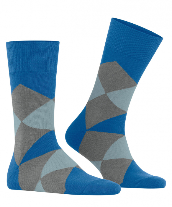 Sosete barbati BURLINGTON Clyde albastru deschis 40-46 [3]