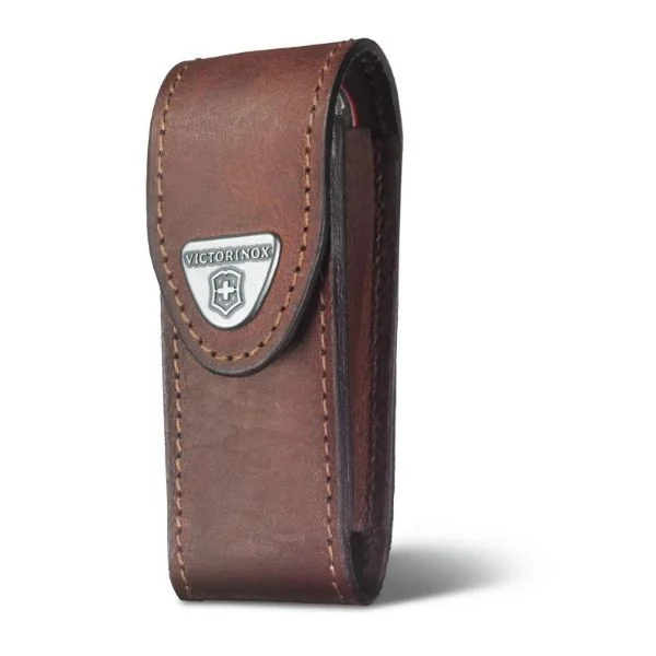Teaca piele briceag VICTORINOX maro [1]