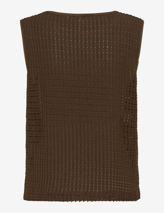 Top crosetat femei BRAX INA maro [7]