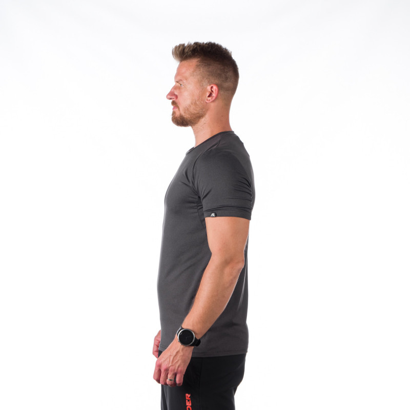 Tricou activ barbati NORTHFINDER Jones negru [2]