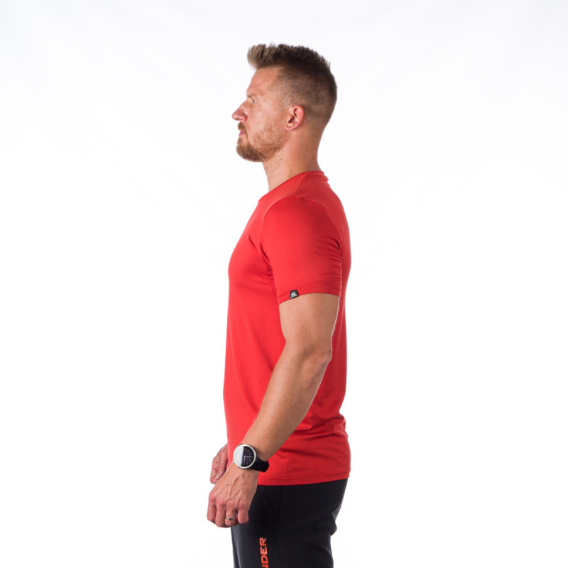 Tricou activ barbati NORTHFINDER Jones rosu [2]
