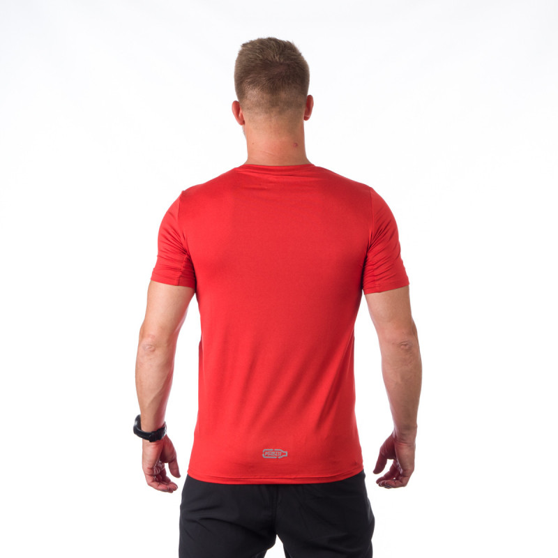 Tricou activ barbati NORTHFINDER Jones rosu [3]