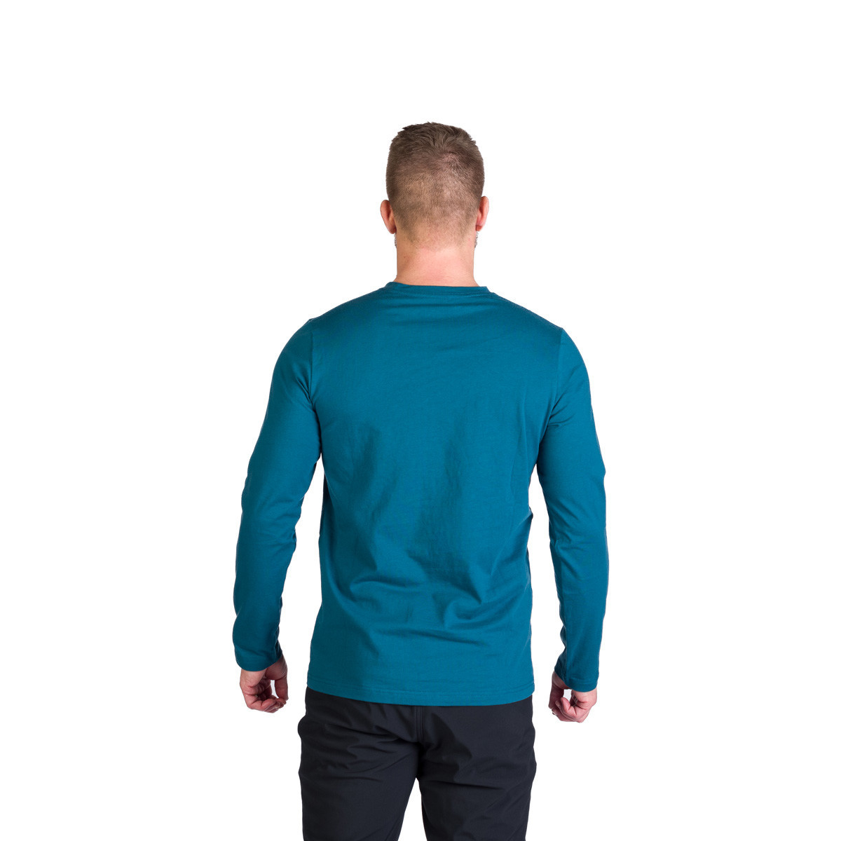 Bluza bumbac cu maneca lunga barbati NORTHFINDER Clair turcoaz [2]