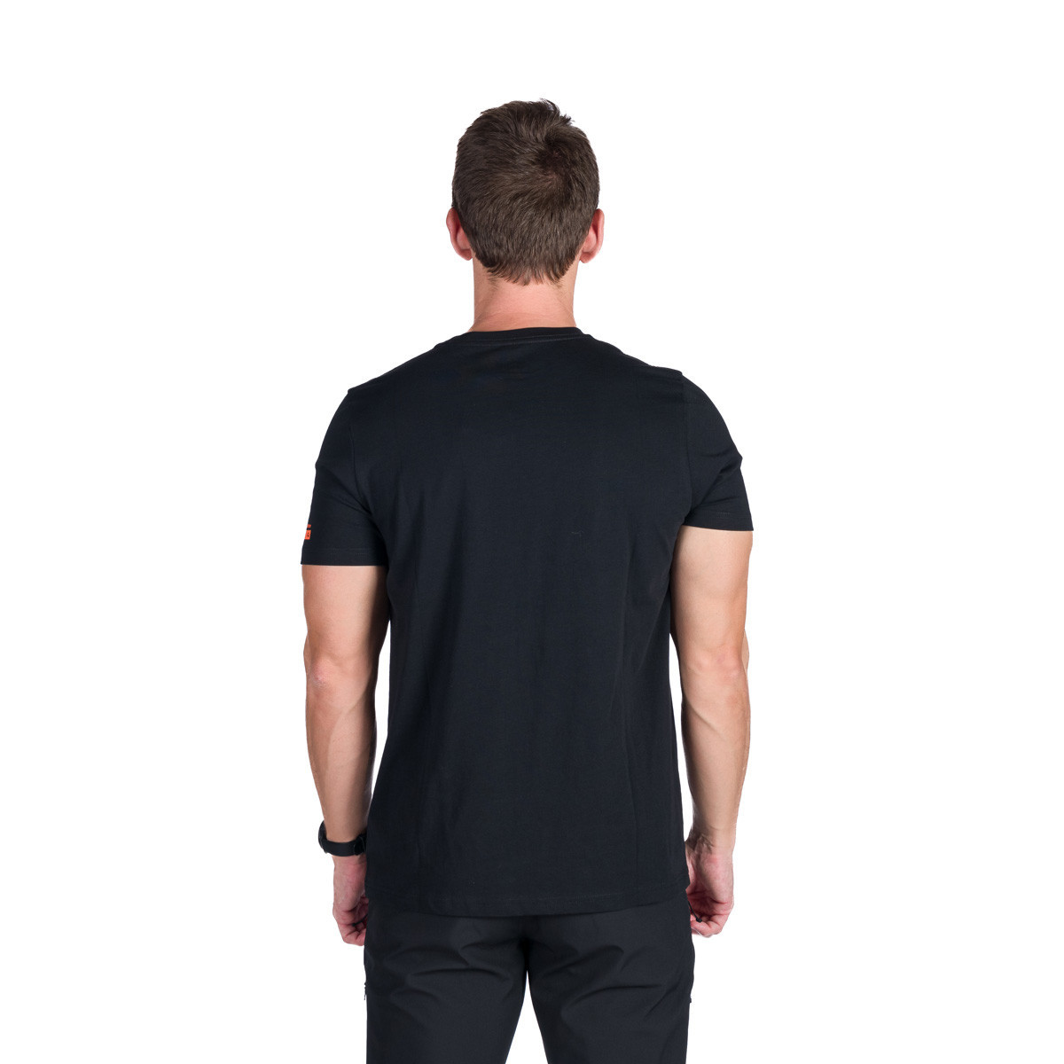 Tricou sport bărbați bumbac organic NORTHFINDER JANNICK negru California [2]