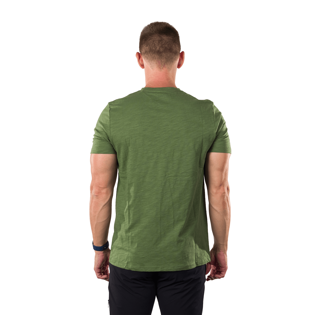 Tricou bumbac organic barbati NORTHFINDER HERMO verde [2]