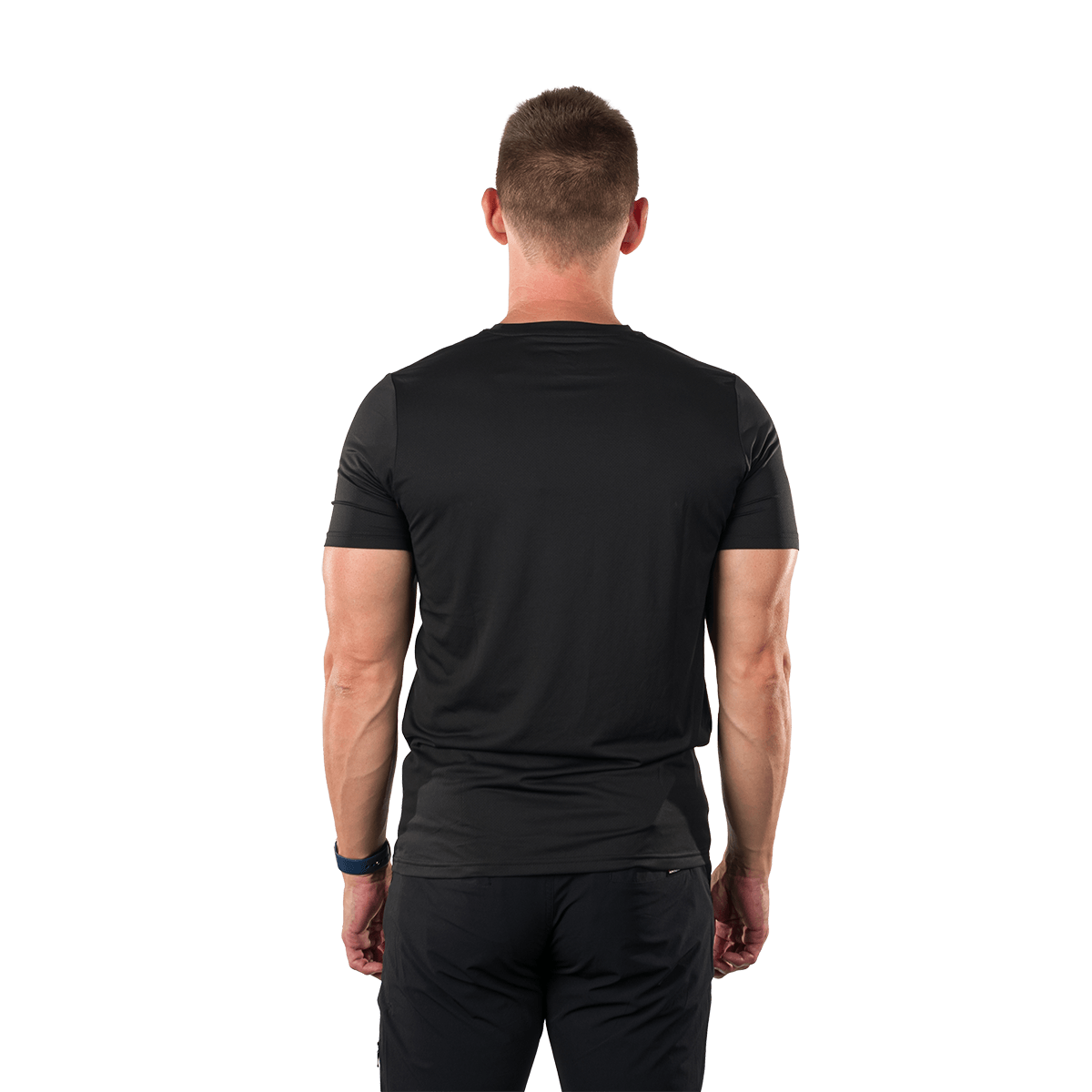 Tricou drumetie barbati NORTHFINDER NADAR negru [2]