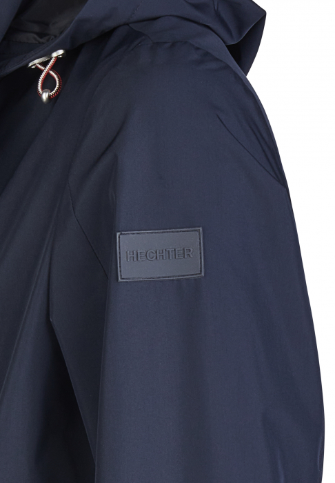 Trenci elegant barbati cu gluga HECHTER bleumarin [3]