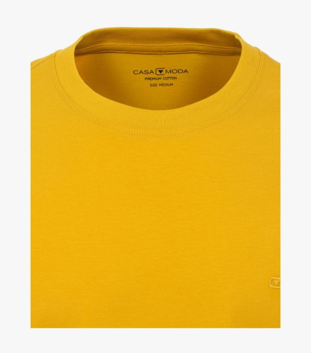 Tricou bumbac barbati CASA MODA galben [3]