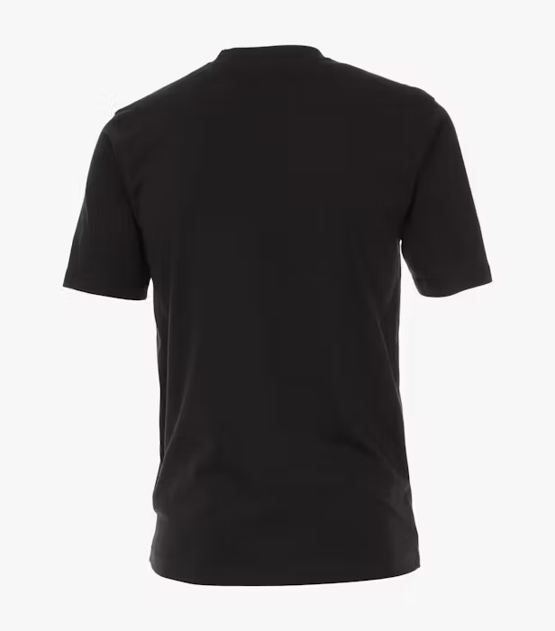 Tricou O-neck bumbac barbati CASA MODA 004200 negru [2]
