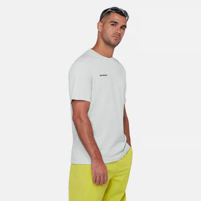 Tricou bumbac organic barbati MAMMUT Base MINI LOGO vernil [3]