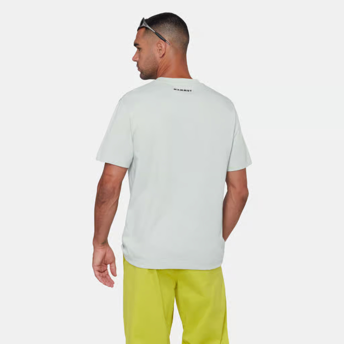 Tricou bumbac organic barbati MAMMUT Base MINI LOGO vernil [4]